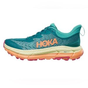 Hoka Blue and Orange Athletic Shoes with Chunky Midsole

New no tag no box